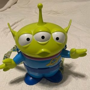 DISNEY toy story alien popcorn bucket LIKE NEW